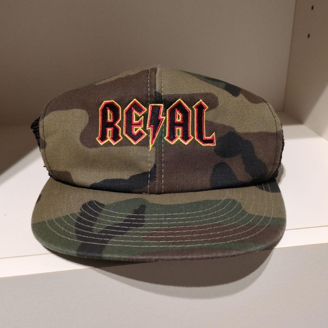 real skateboards AC/DC　キャップ リアル　スケートボード
