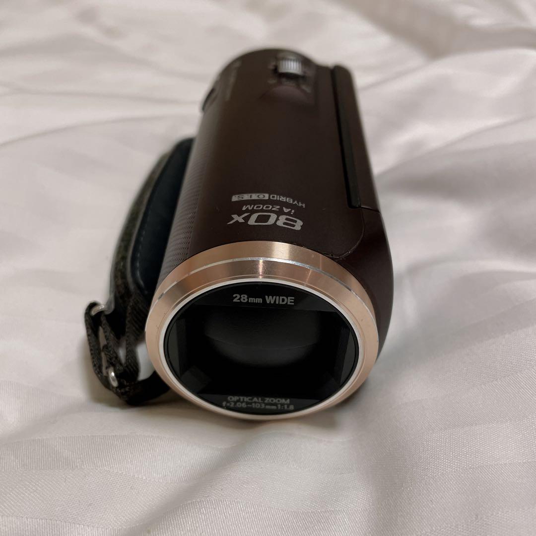 Panasonic HC-V520M-T 極美品✨ビデオカメラ　バッテリー2個