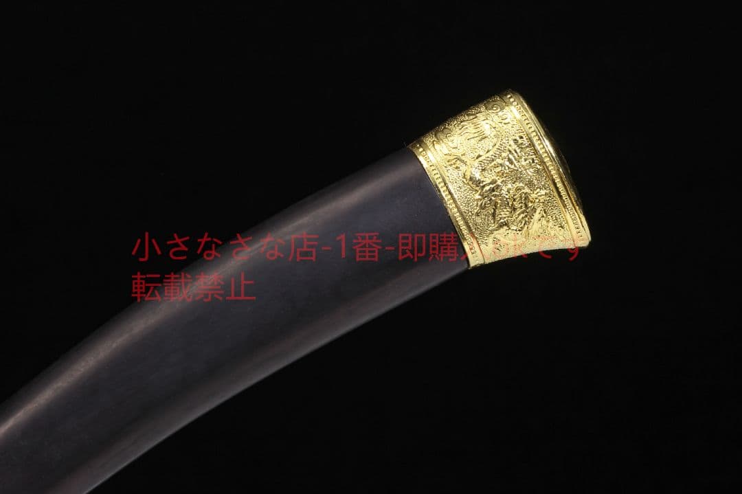 清刀黒木模様鋼  古兵器 武具 刀装具 日本刀 模造刀 居合刀