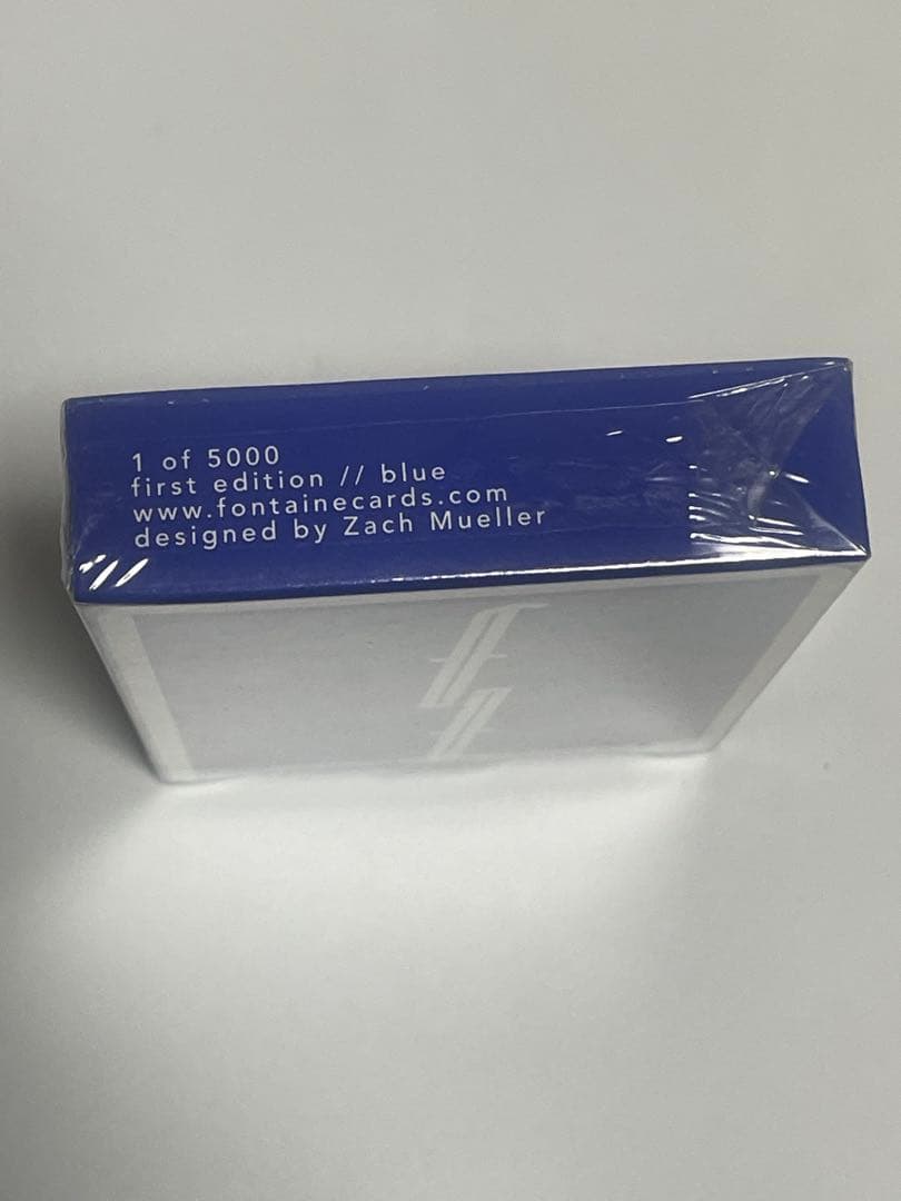 Fontaine Supreme back blue 保護ケース付きレアデック