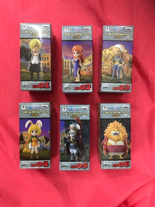 ★ワンピース　ワールドコレクタブルフィギュア WCF ゾウ 6種