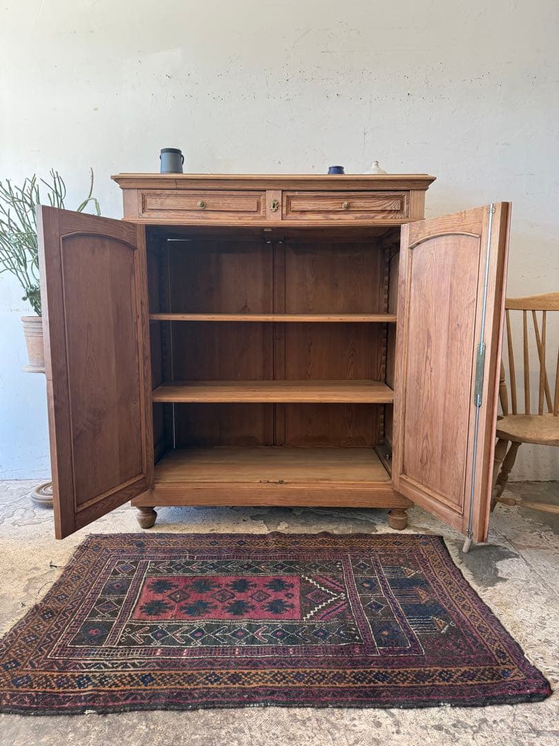 年末・年始SALE ドロワーコンソールキャビネット 剥離