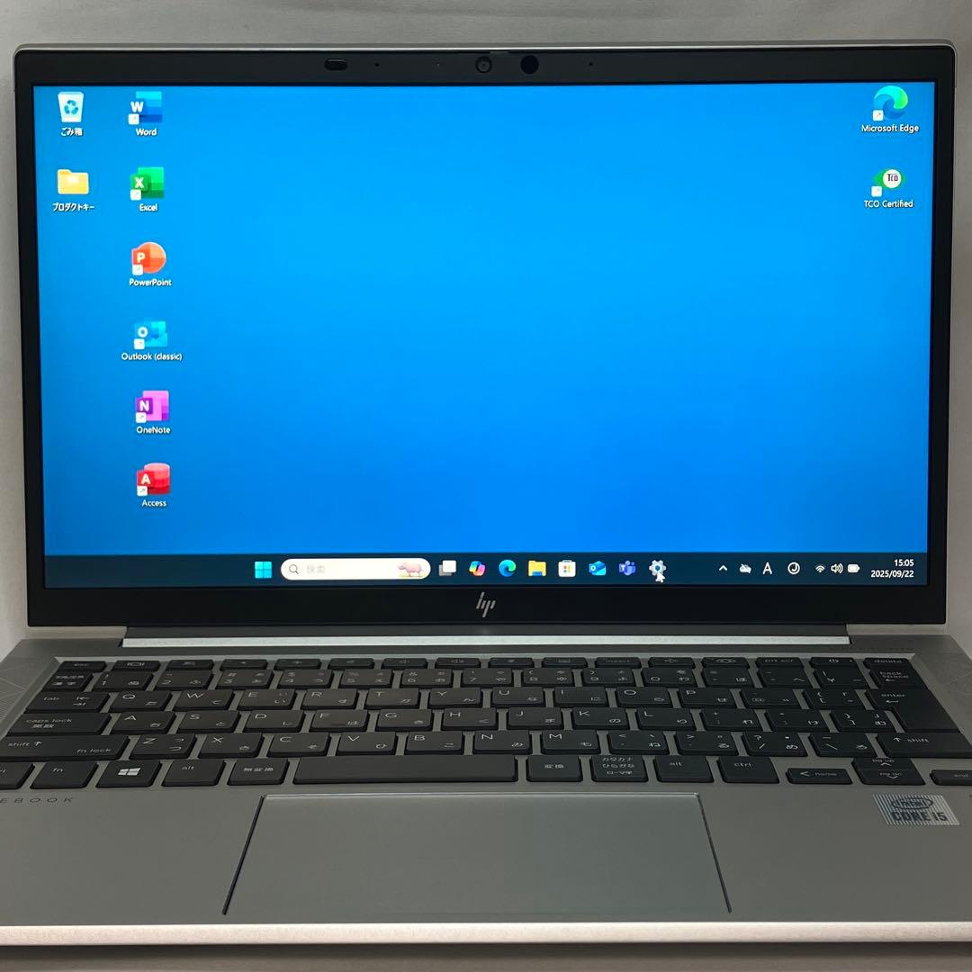 準美品 ELITEBOOK 830 G7 10世代 i5 8GB 256 LTE
