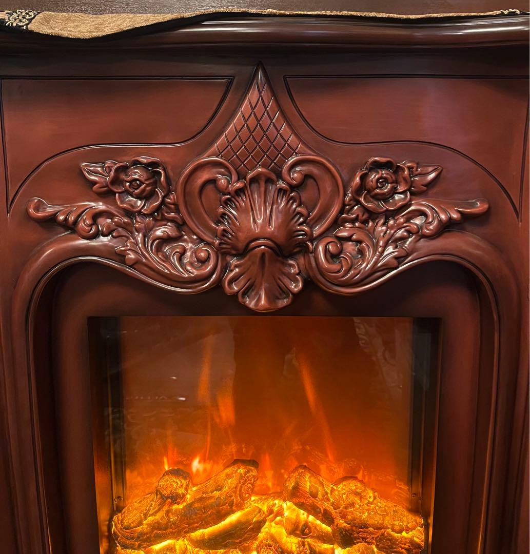 暖炉風　オブジェサイドボード　輸入イタリア製　アンティーク家具