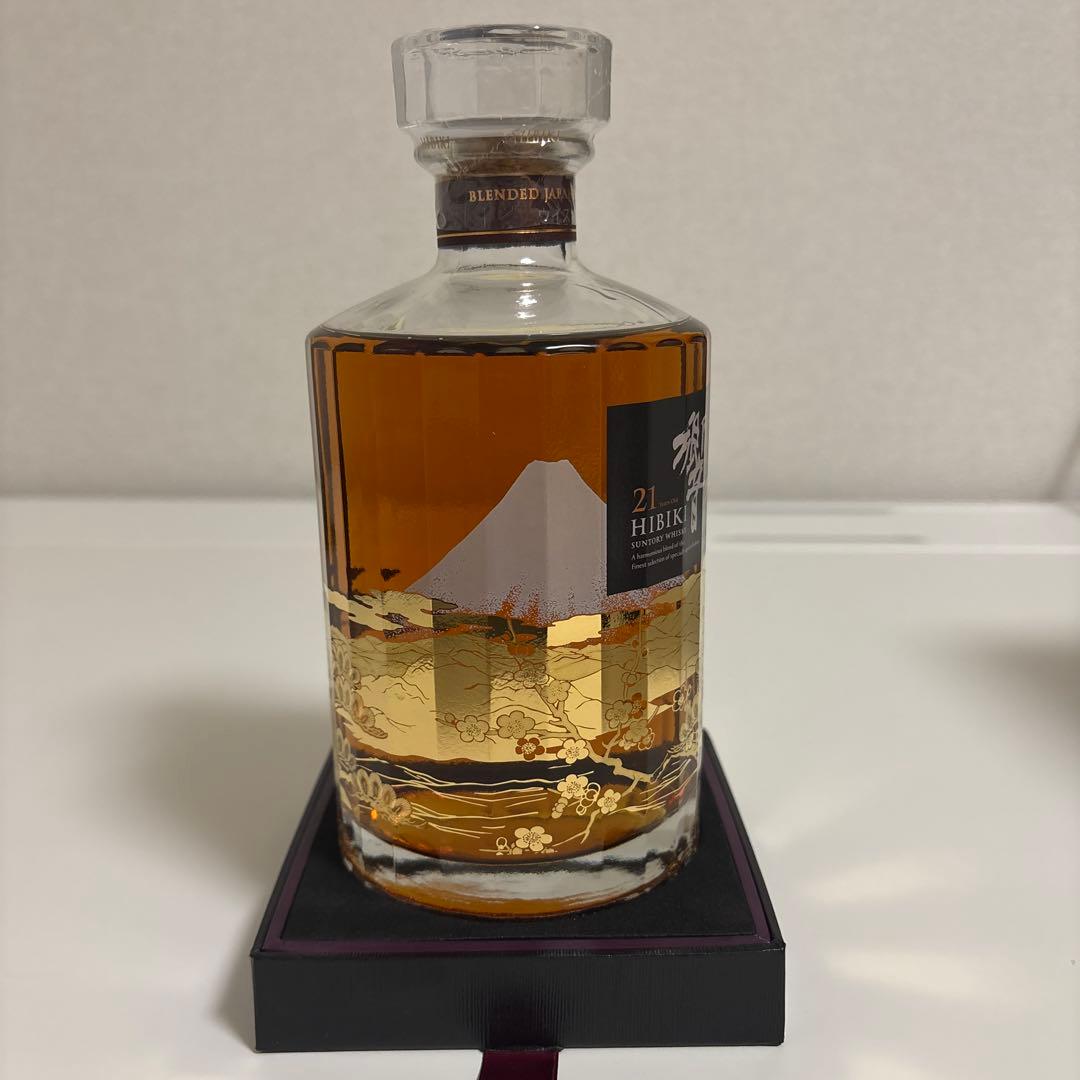 【ヤマト】サントリー響21年 意匠ボトル 花鳥風月　ウイスキー