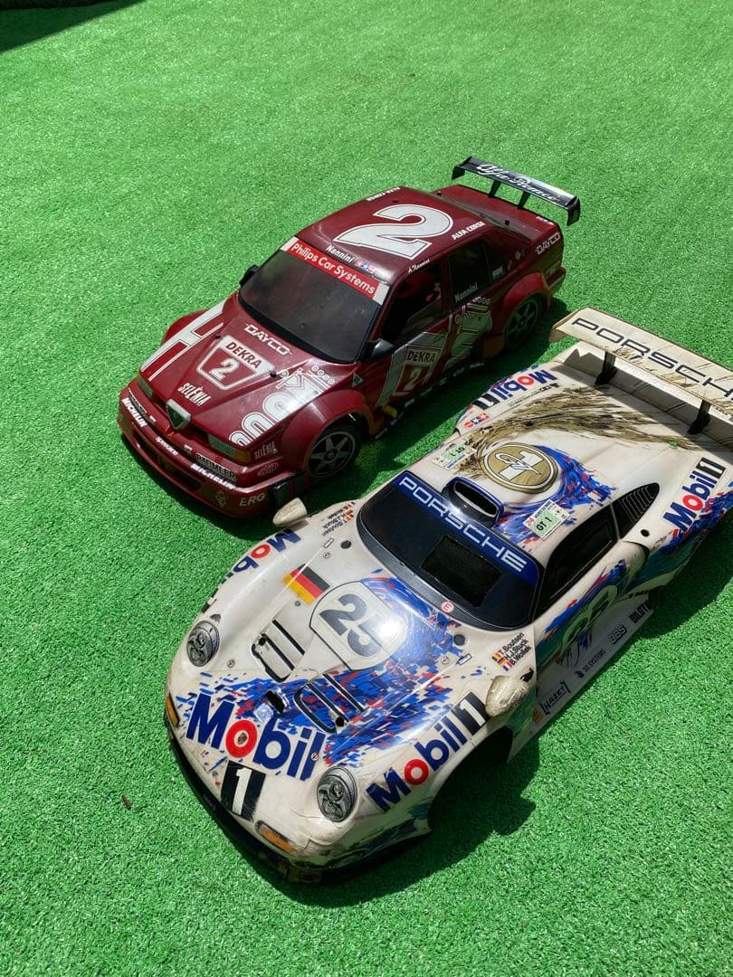 田宮　タミヤ　TGX-MK.1 ポルシェ911 GT1　希少　メカ付き