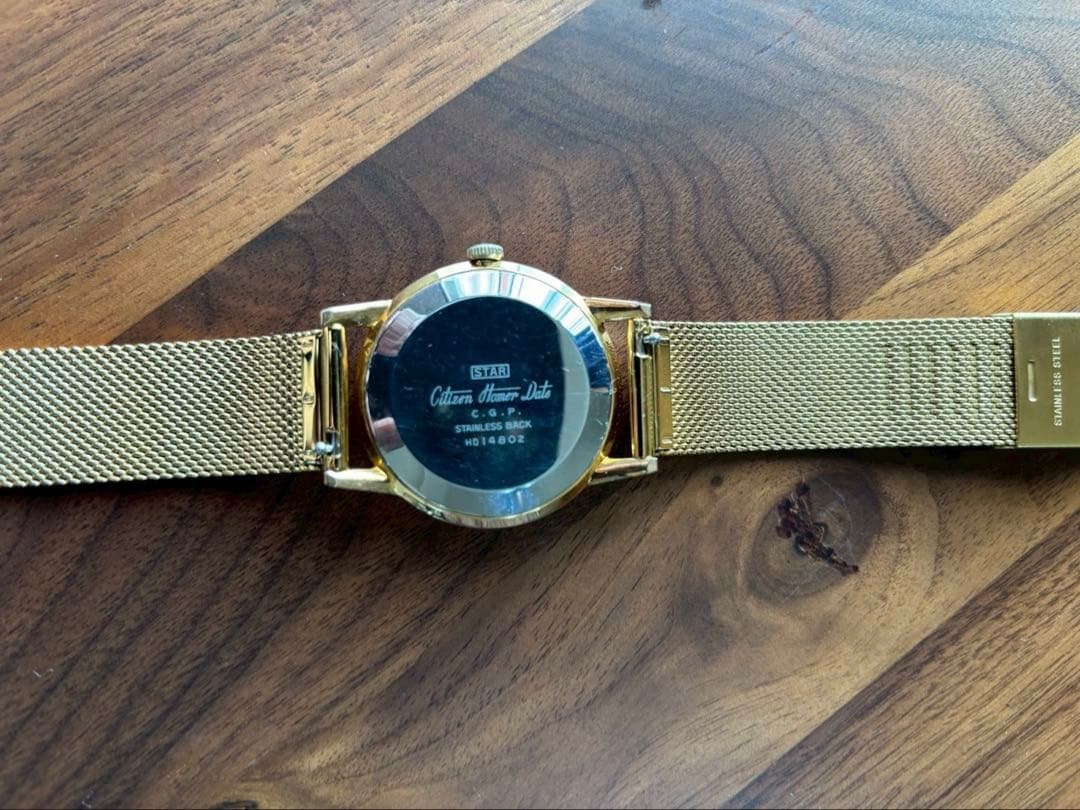 時計 CITIZEN R DATE DIASHOCK 21 JEWELS