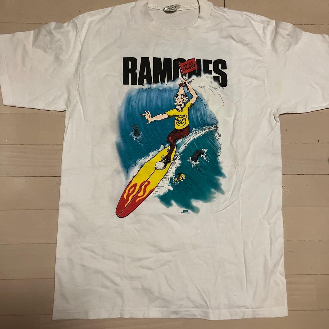 希少 1995年ビンテージRAMONES Tシャツ　Lサイズ