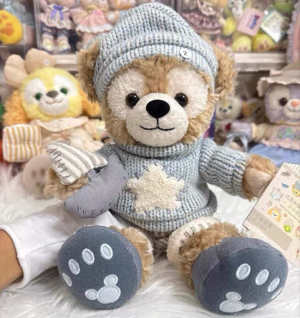 写真子発送❣️上海ディズニー　リラックス2.0 ダッフィーぬいぐるみss