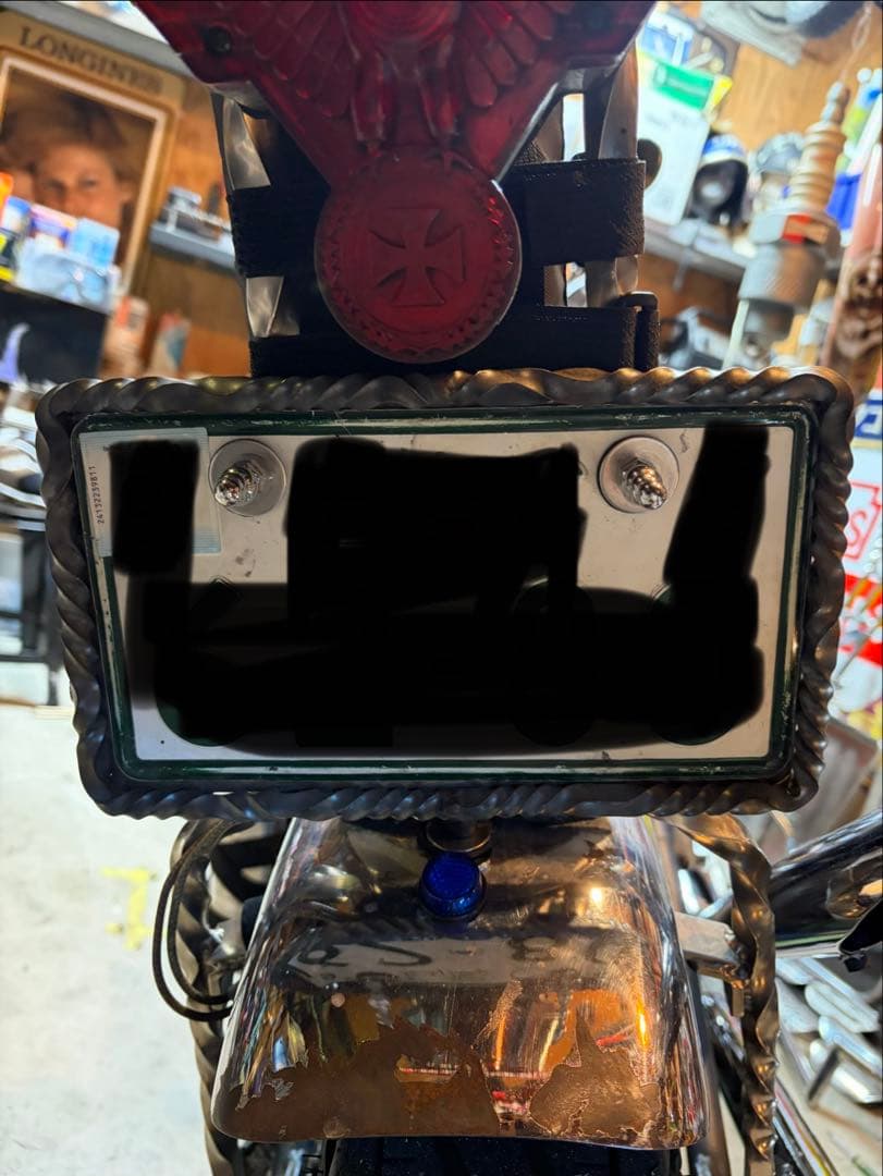 0024さん　ナンバーフレーム