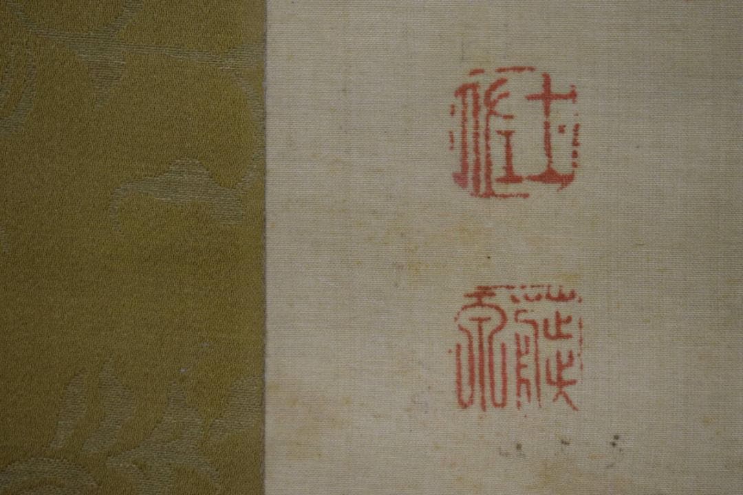 模写/土佐光起/天神図/藤原道真/布袋屋掛軸HG-357