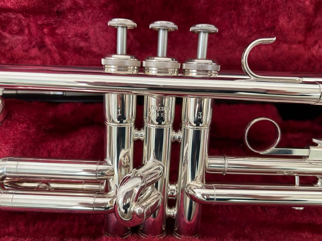 極美品YAMAHAトランペット YTR1310S シルバー本体新品同様ヤマハ