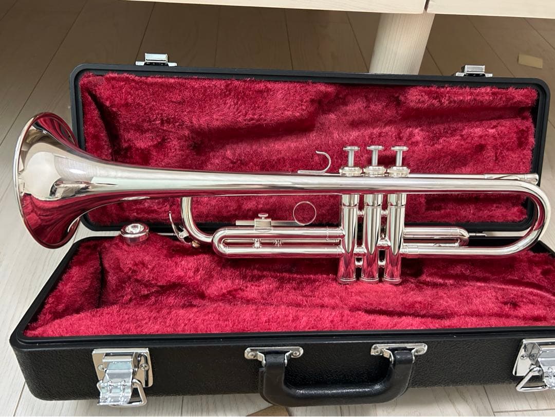 極美品YAMAHAトランペット YTR1310S シルバー本体新品同様ヤマハ