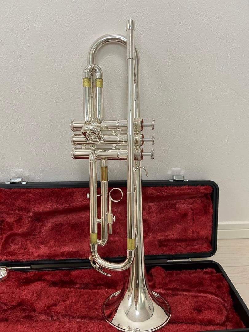 極美品YAMAHAトランペット YTR1310S シルバー本体新品同様ヤマハ