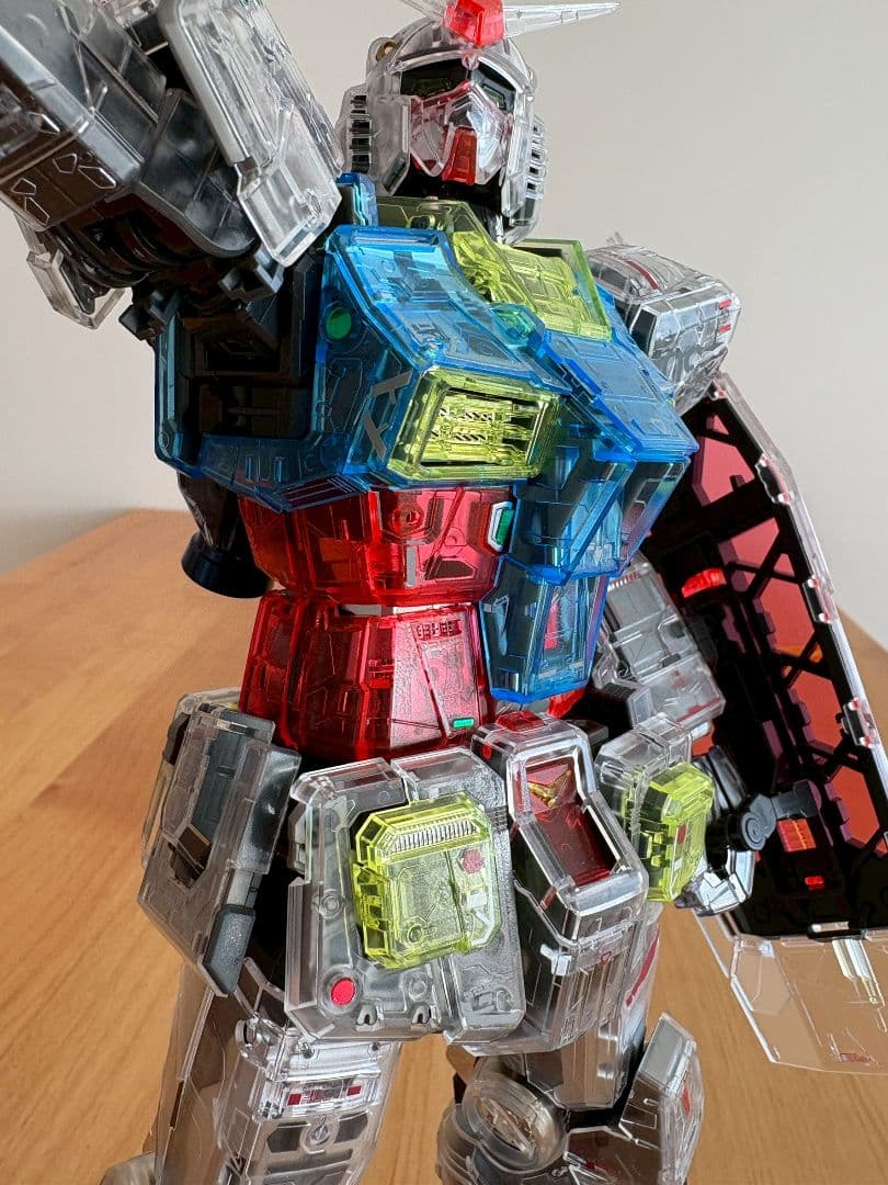 【完成品】PG UNLEASHED 1/60 RX-78-2 ガンダム　クリア