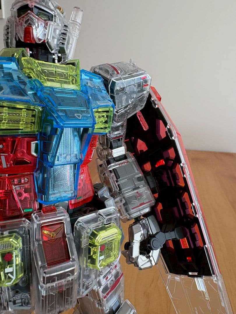 【完成品】PG UNLEASHED 1/60 RX-78-2 ガンダム　クリア