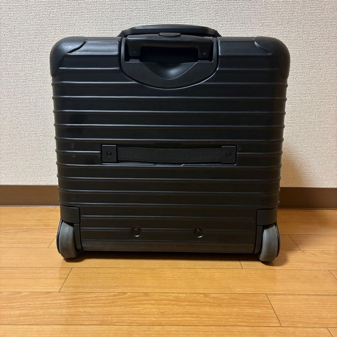 【美品】RIMOWAリモワ サルサ機内持込み23Lマットブラック2輪TSAロック