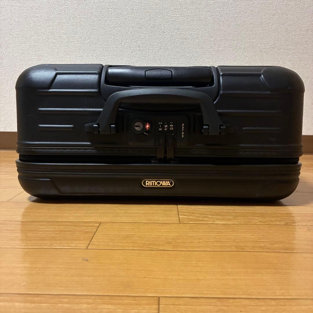 【美品】RIMOWAリモワ サルサ機内持込み23Lマットブラック2輪TSAロック