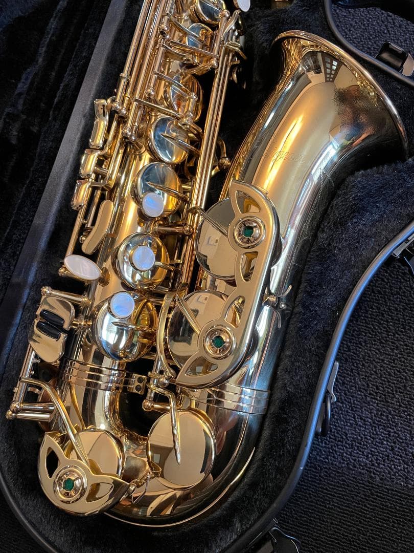 アンティグア　金メッキ　アルトサックス　美品　ANTIGUA ALTO SAX