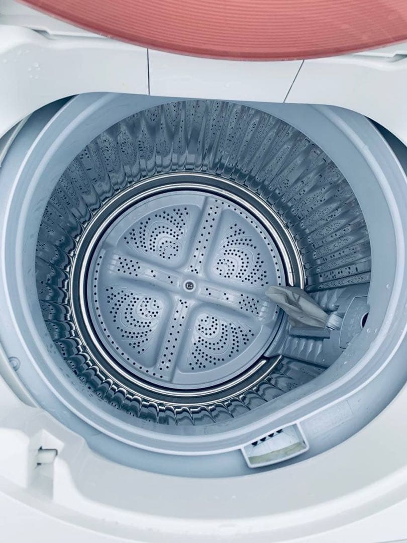 送料設置無料　SHARP 電気洗濯機　ES-GE60R-P