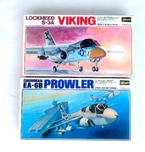 ハセガワ1/72 S-3Ａバイキング&EＡ-6Bプラウラー