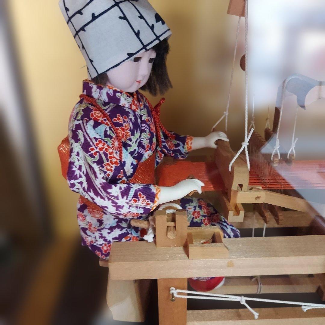 西陣 機織り人形(電動)