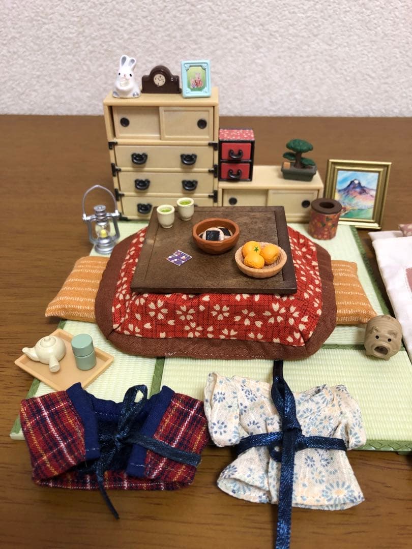 シルバニアファミリー和室 その他おもちゃセット