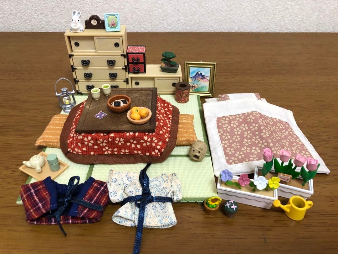 シルバニアファミリー和室 その他おもちゃセット
