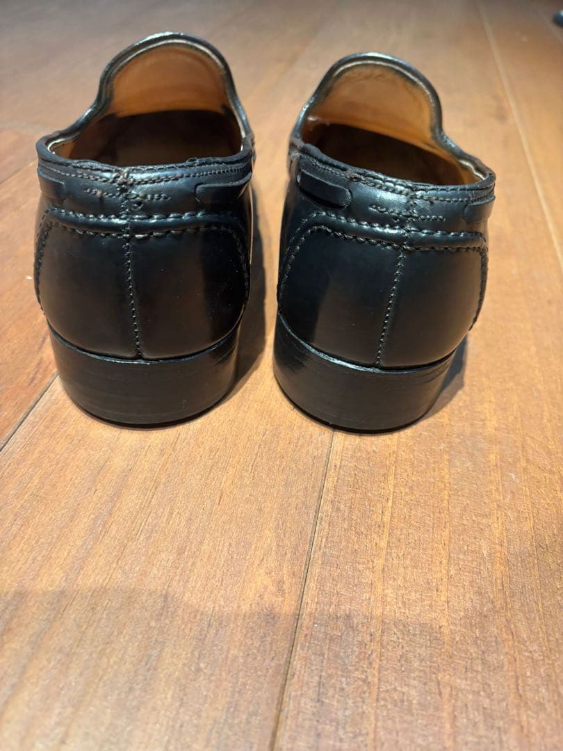 ブルックスブラザーズ　オールデン　タッセル　コードバン　7 1/2D　黒