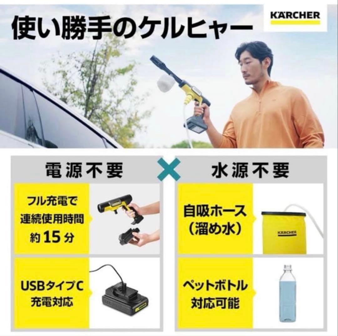 新品 未開封 KARCHER 高圧洗浄機 OC5 HANDY CB