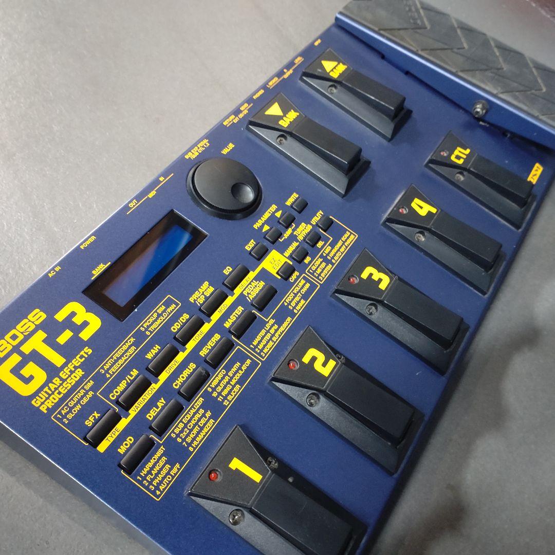 BOSS GT-3 マルチエフェクター アダプター付き 動作品