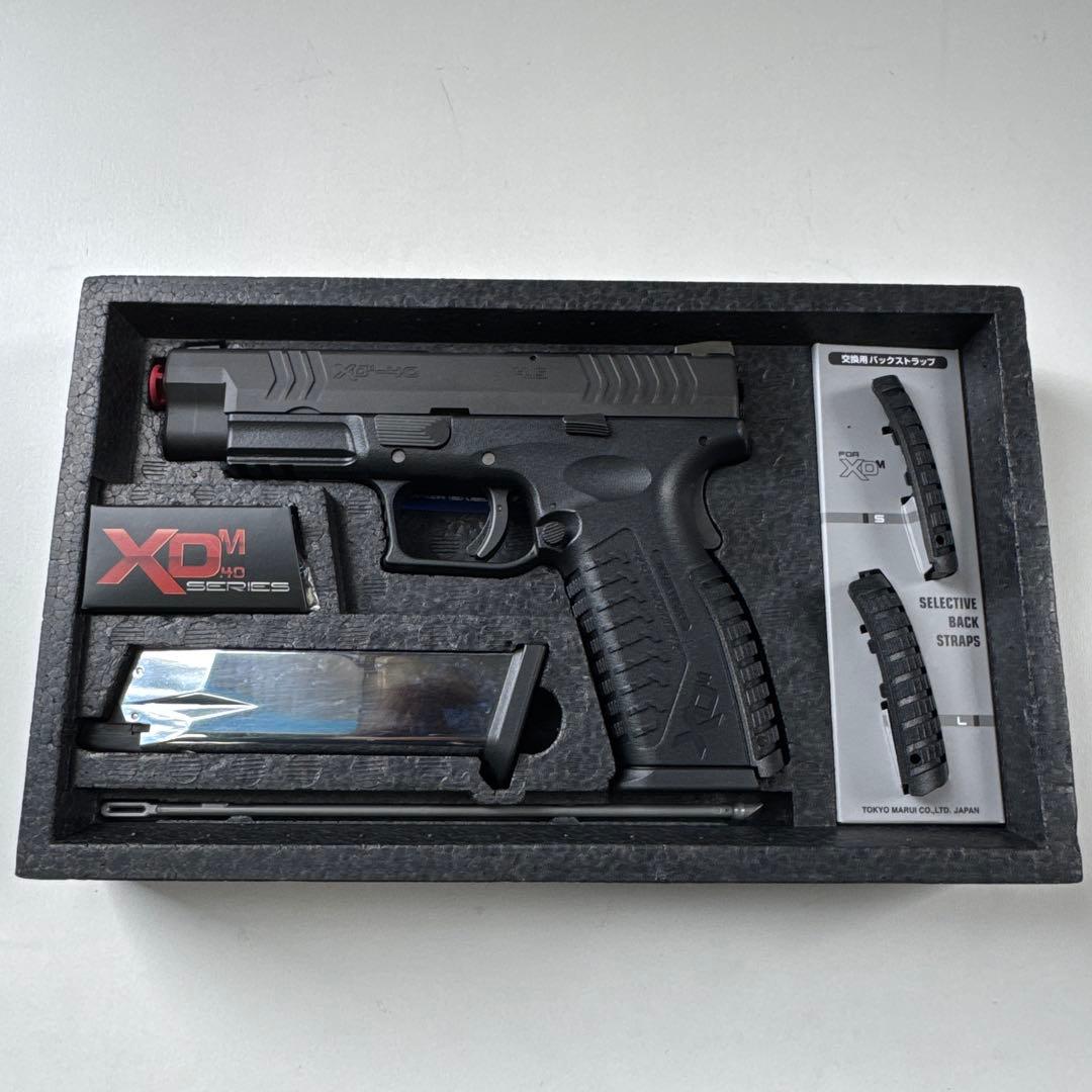 東京マルイ　XD-M.40 ガスガン ブラック マガジン付き ガスブローバック