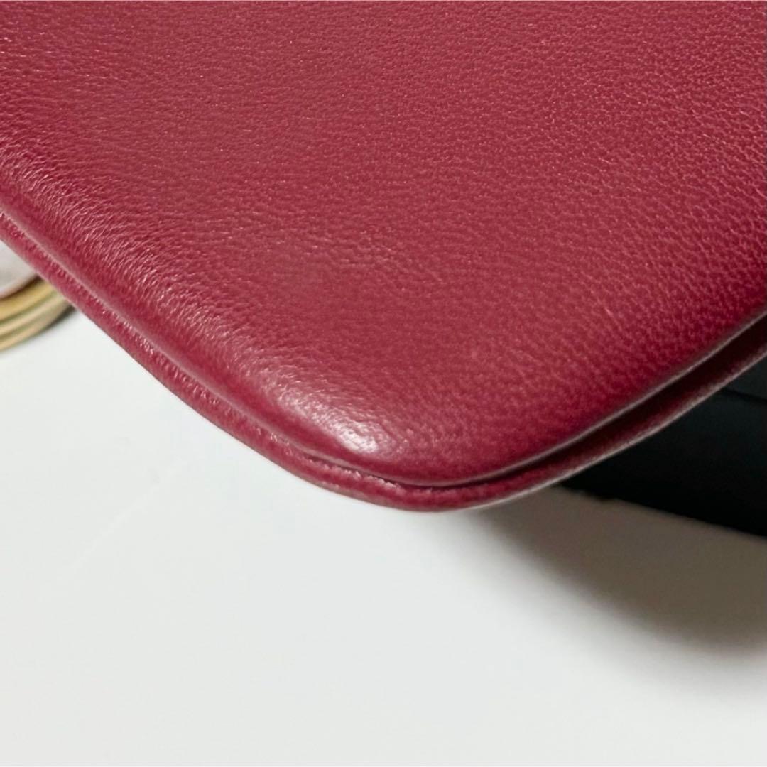 極美品 LOEWE ロエベ アナグラム ナッパレザー タッセル ケース