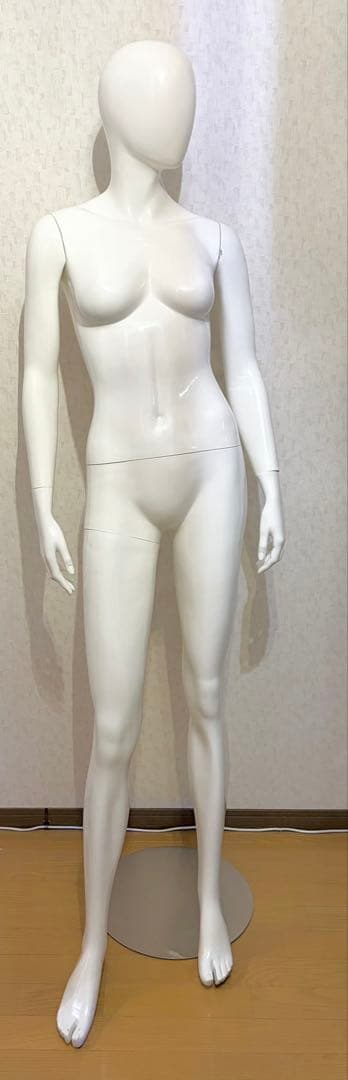 ホワイト女性マネキン フルボディ