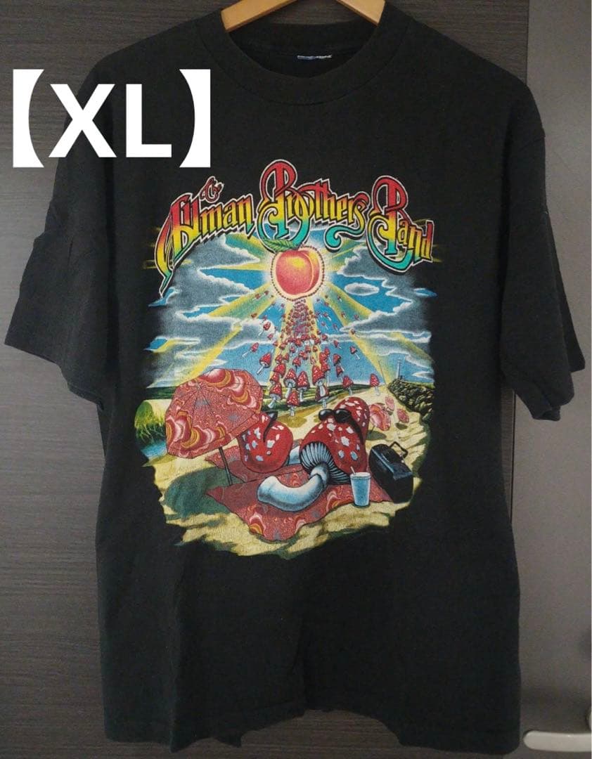 98年製!オールマン・ブラザーズ・バンド“98-ツアー”Tシャツ　黒　XL