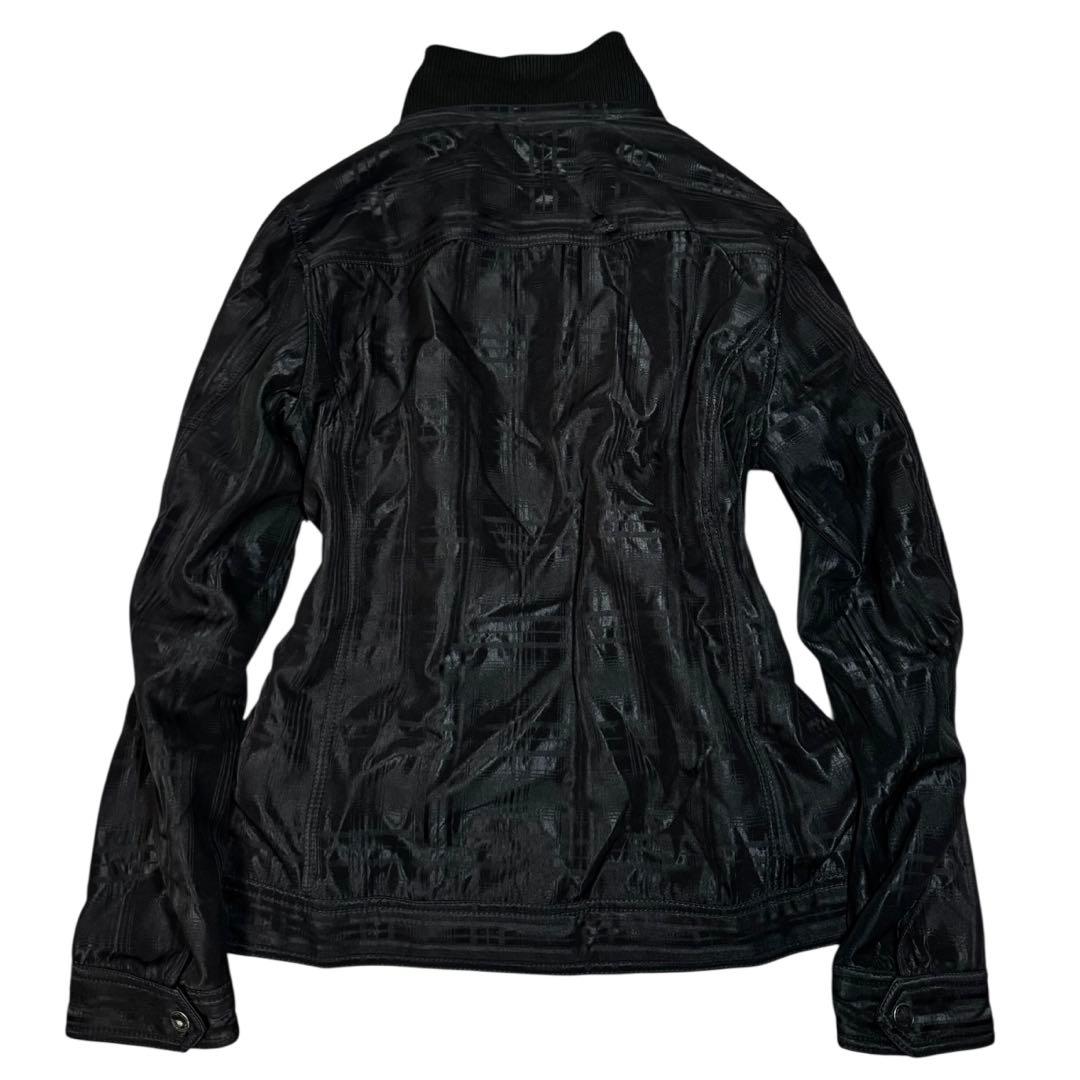 00s archive 平成初期 チェック 光沢ジャケット グランジ お兄系