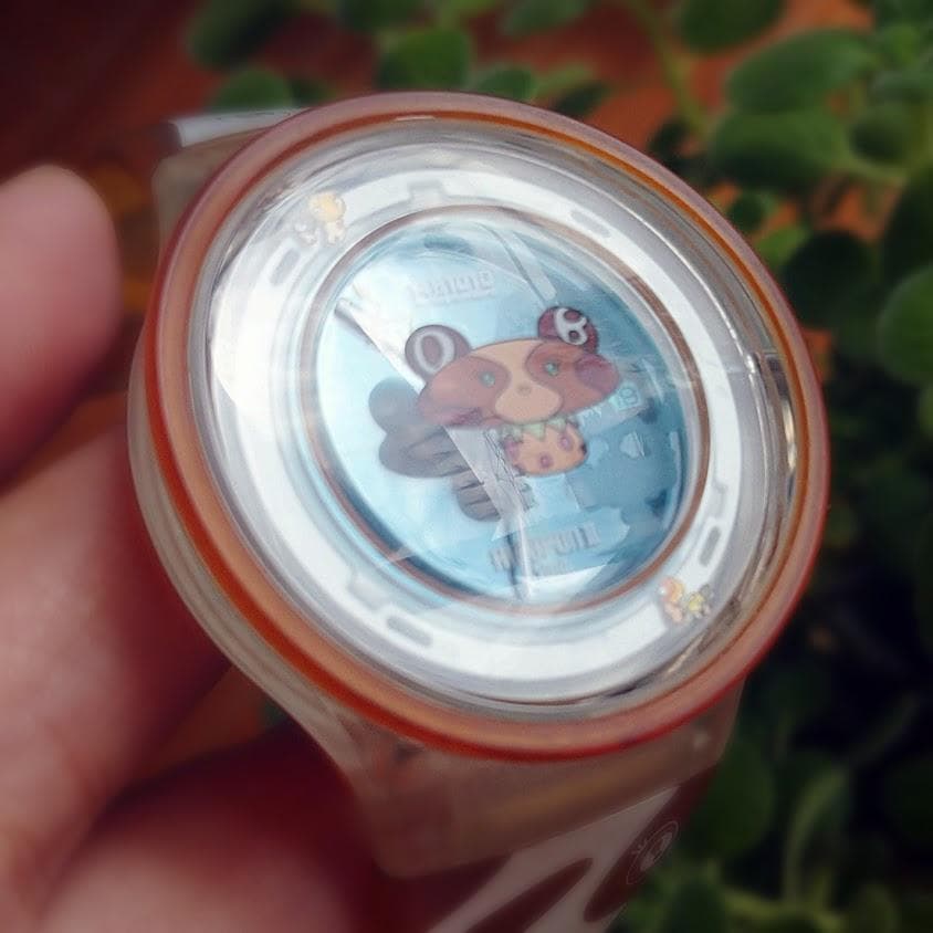 村上隆2000年頃のソーラー時計とぬいぐるみ　Takashi Murakami