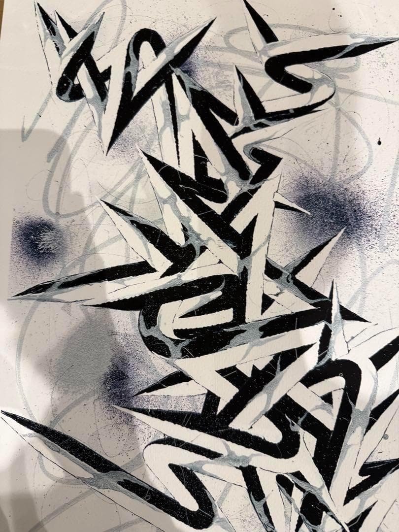 大山エンリコイサム FFIGURATI#50 版画250部限定