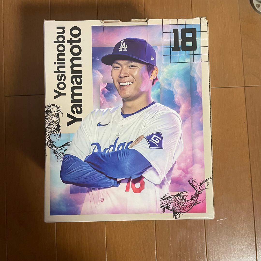 山本由伸　バブルヘッド　ボブルヘッド　ドジャース限定配布品　ギブアウェイ