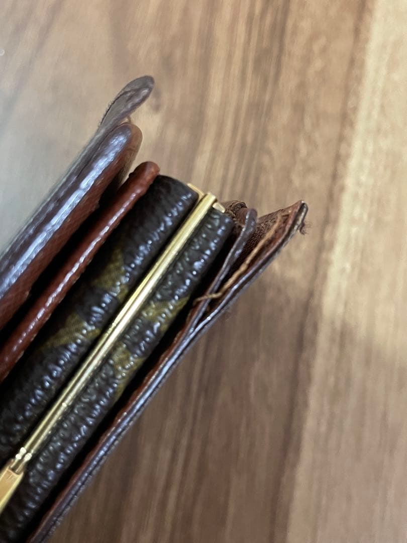 LOUIS VUITTONモノグラム ポルトフォイユ ヴィエノワ ゴールド