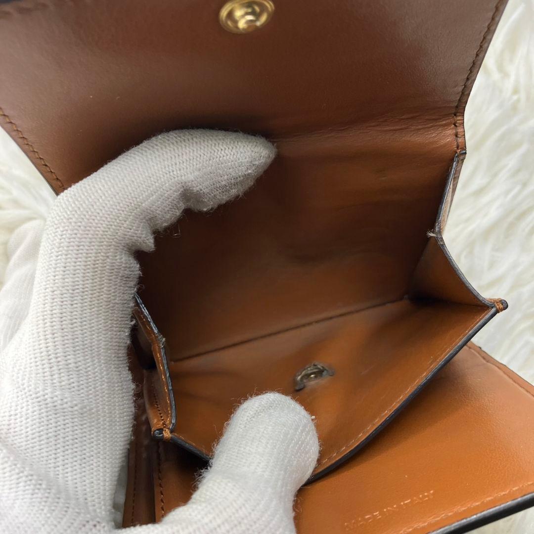 極美品✨セリーヌ トリオンフ スモールウォレット テキスタイル 三つ折財布