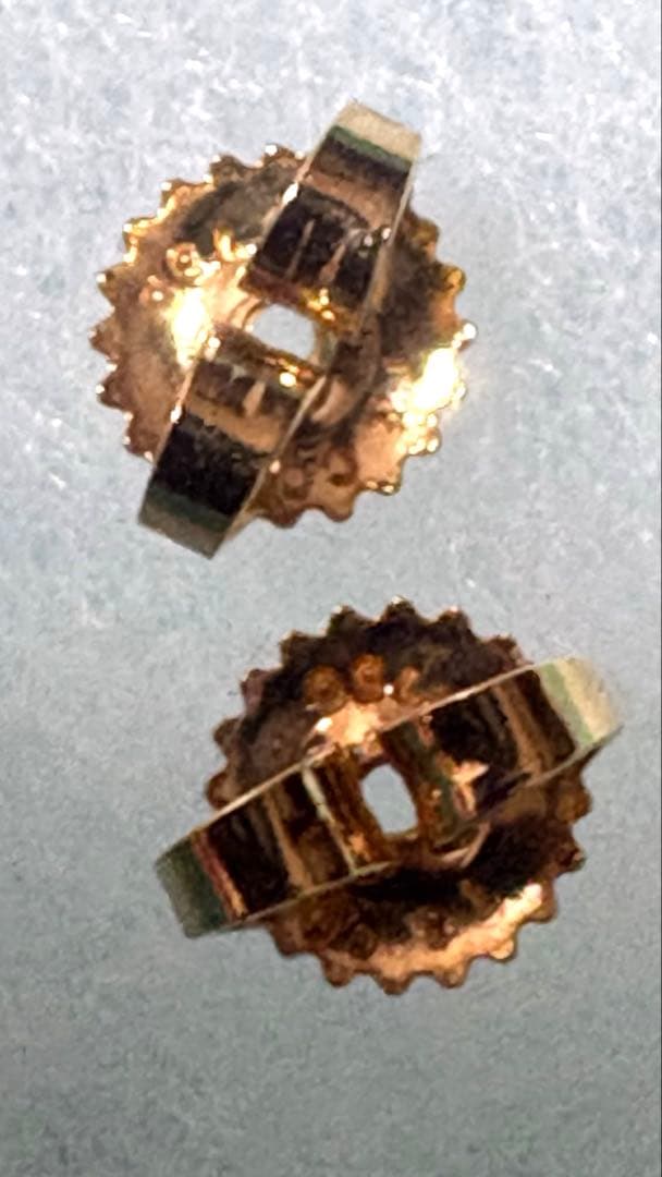 希少 美品 Tiffany&Co. ティファニー フープ ピアス 750 K18