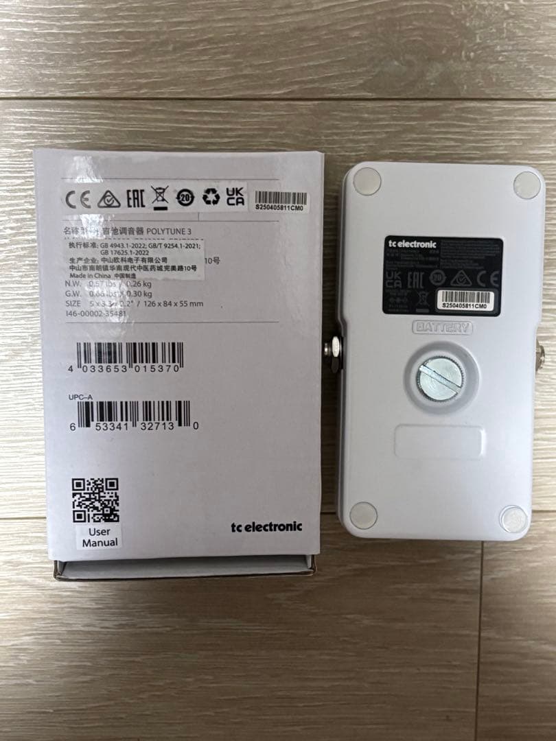 tc electronic polytune 3 ギターエフェクター