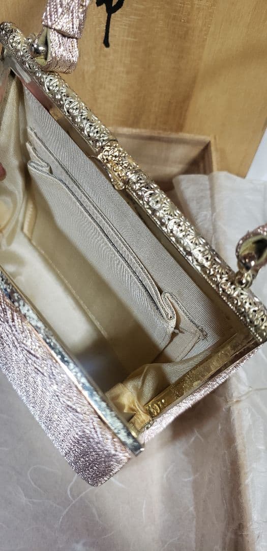 50年もの 新品 佐賀錦バッグ