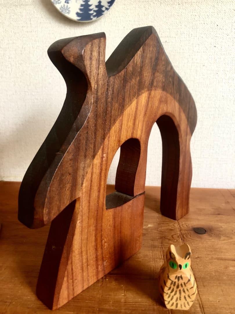 オストハイマー　ヴィンテージ　おうちと白ふくろうのセット