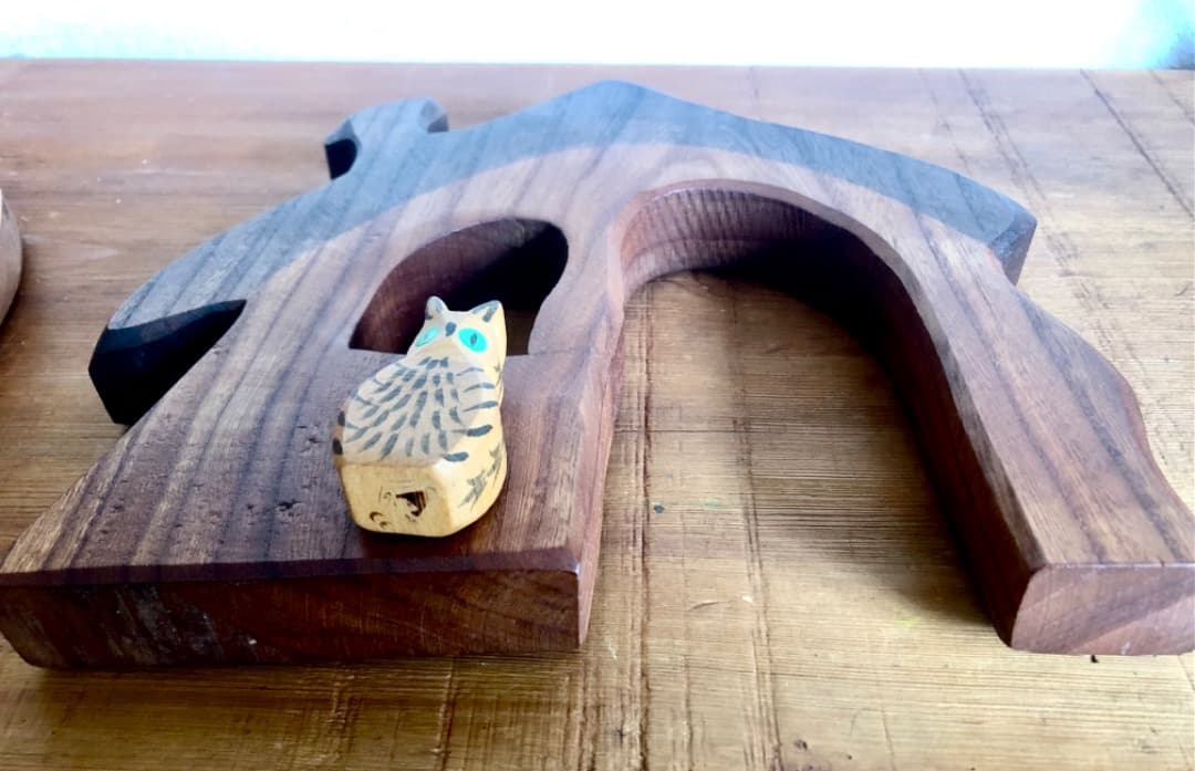 オストハイマー　ヴィンテージ　おうちと白ふくろうのセット