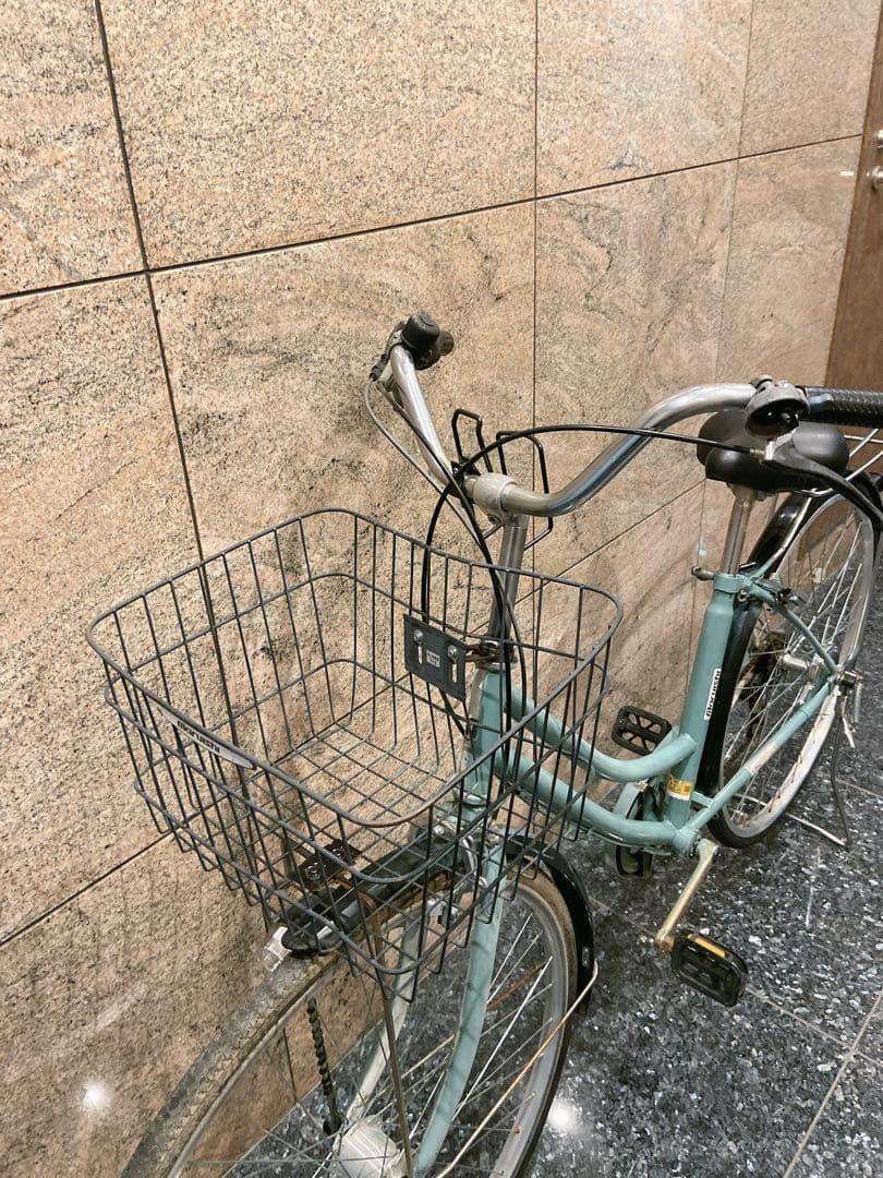 3段変速付き！丸石　マルイシMARUISHI自転車　シティーサイクル　ママチャリ