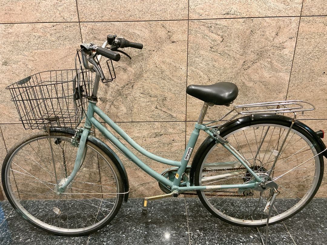 3段変速付き！丸石　マルイシMARUISHI自転車　シティーサイクル　ママチャリ