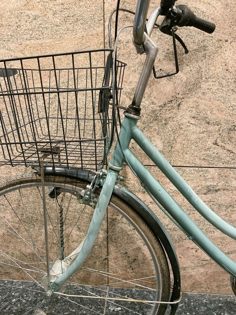 3段変速付き！丸石　マルイシMARUISHI自転車　シティーサイクル　ママチャリ