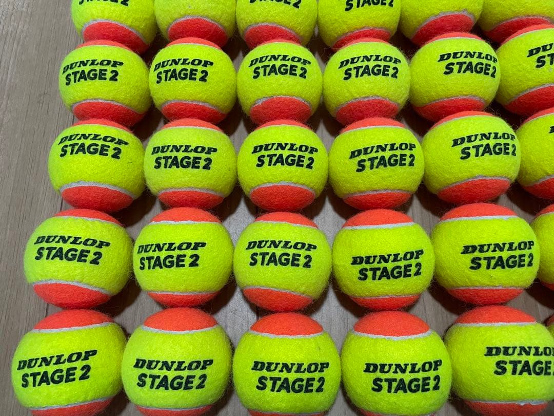 み様　未使用に近い　即日発送 中古硬式テニス　オレンジボール　60球